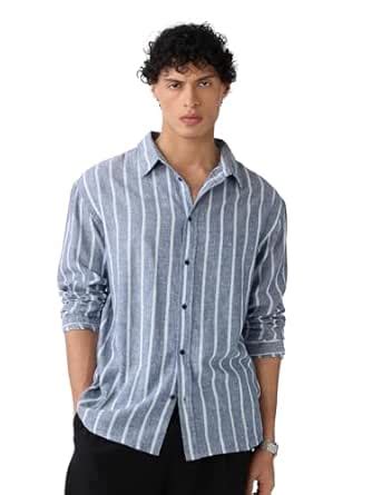 The Souled Store Cotton Linen Stripes: Nautical Men and Boys Long ...