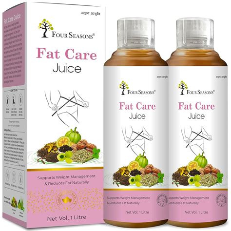 Four Seasons Pure Ayurvedic Fat Care Juice for Weight Management ...