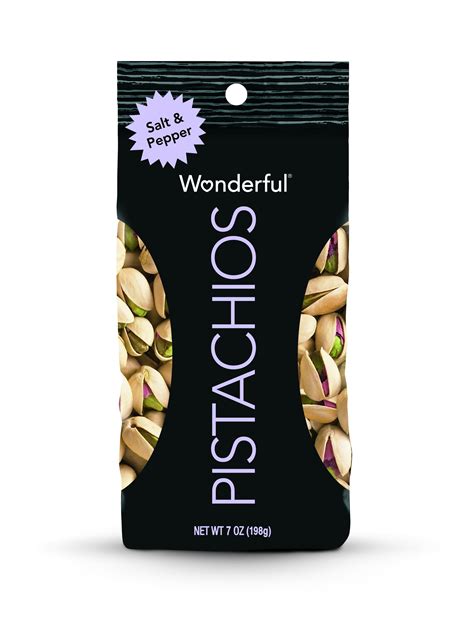 Wonderful Pistachios Salt & Pepper, 7 Oz Bag – Walmart Inventory ...