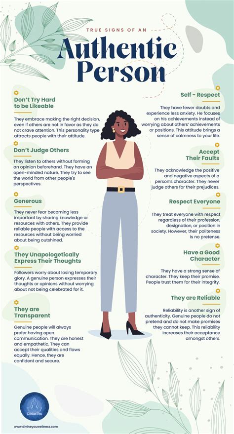What are the true signs of an authentic person – Artofit