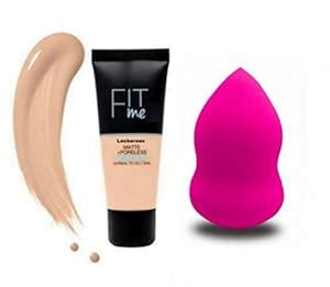 Buy Lecherous Beauty New Fit Me Matte+Poreless Liquid Tube Foundation ...