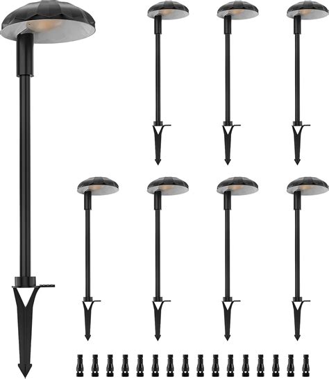 ZUCKEO LED Low Voltage Landscape Lighting 5W Landscape Pathway Lights ...