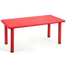 Kids Plastic Rectangular Learn and Play Table | Ubuy India