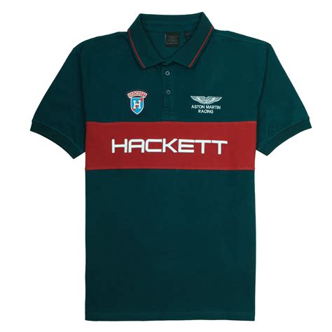 HACKETT Deep Forest Classic Fit Stripe Polo Shirt – Brand Drops