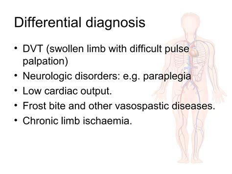 Acute limb ischemia | PPT