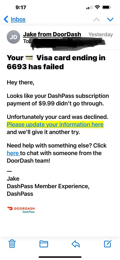 Doordash phishing scam or legit? : r/Scams