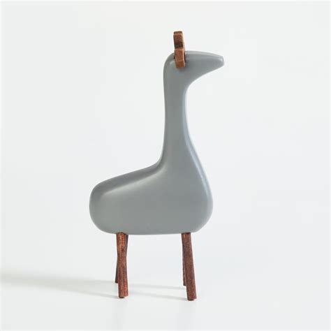 Buy Marshmallow Cement Giraffe Figurine from Home Centre at just INR 599.0