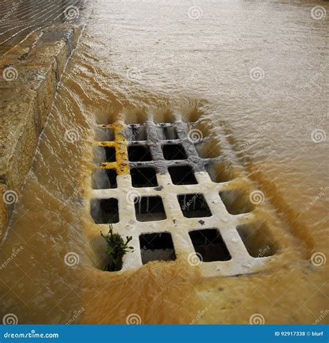 Sewer stock photo. Image of overflows, island, sanitary - 92917338
