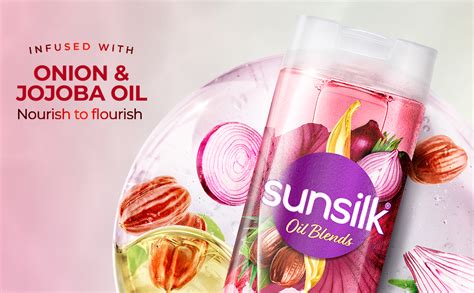 Buy Sunsilk Onion & Jojoba Oil Hairfall Resist Oil Blends Shampoo ...