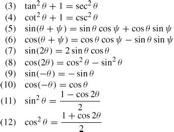 Image result for Trigonometry Formula Examples