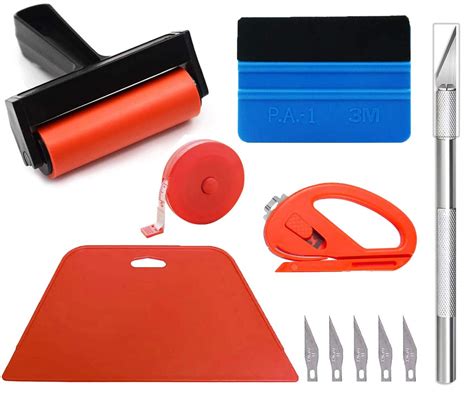 Kailian Wallpaper Smoothing Tool Kit with Wallpaper Roller, Cutting ...