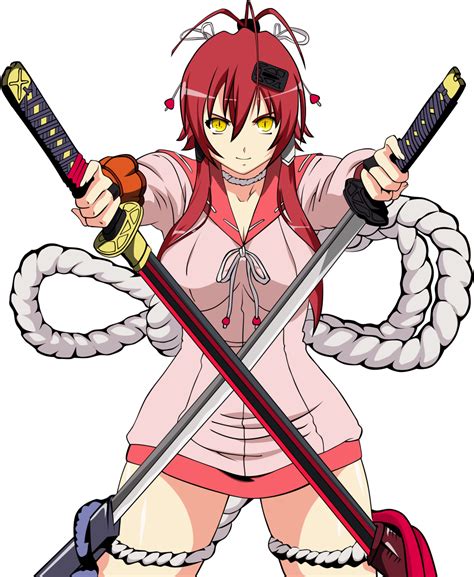 Download HD Yagyu Jubei Hyakka Ryouran Girls By Ice - Hyakka Ryouran ...