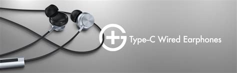 GM G+ Type-C Wired Earphones, Wireless in-Ear Earphones with HD Mic ...