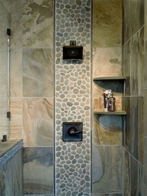 Stone Mosaic Tile Shower Floor at Rita Clark blog