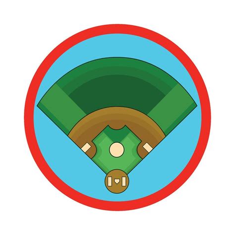 Baseball Field Vector Art 的图像结果