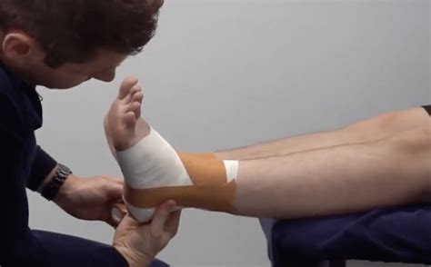 Ankle Joint Strapping - The Go-To Physio
