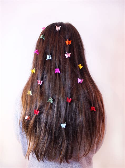 Butterfly Hair Clips From The 90S at Guadalupe Harshaw blog