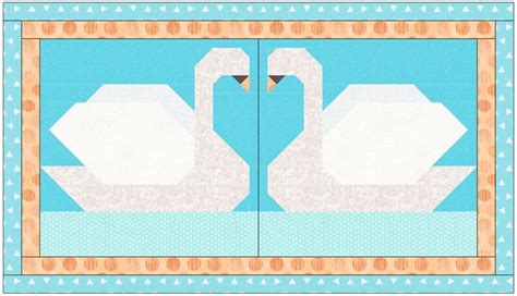 Image result for Swan Quilt Pattern
