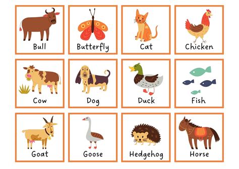 Cute Animal Cards Printable: Fun Learning - Printables for Everyone