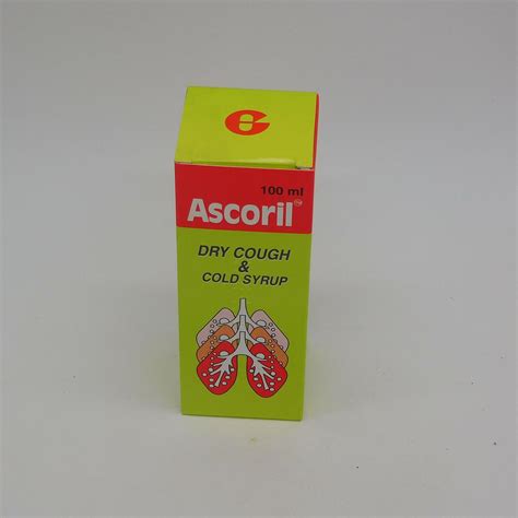 Ascoril Dry Cough Syrup 100Ml - TranslitePharma