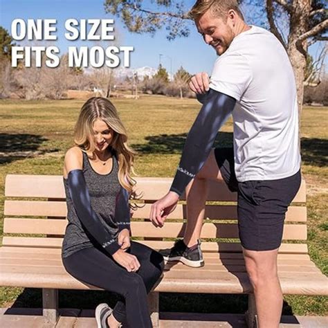 AutoKraftZ Sun UV Protection Arm Sleeves with Stretchable Material For ...