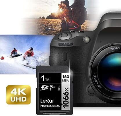 Lexar Professional 1066x 512 GB Silver Series SDXC Memory Card