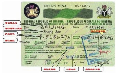 尼日利亚签证办理流程-出国签证网