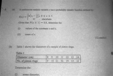 Image result for Continuous Random Variable Table