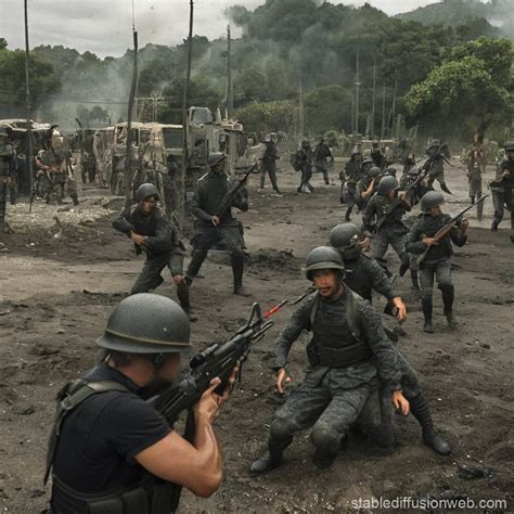 Philippine Village Scene Pre-Spanish Occupation | Stable Diffusion Online