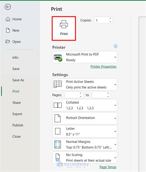 Image result for Excel File Print to PDF Problem
