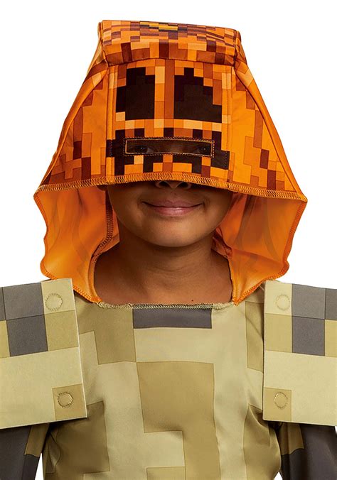 Kid's Minecraft Husk Jack O'Lantern Costume | Minecraft Costumes ...