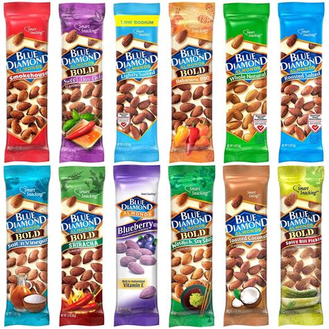 Blue Diamond Almonds Flavors