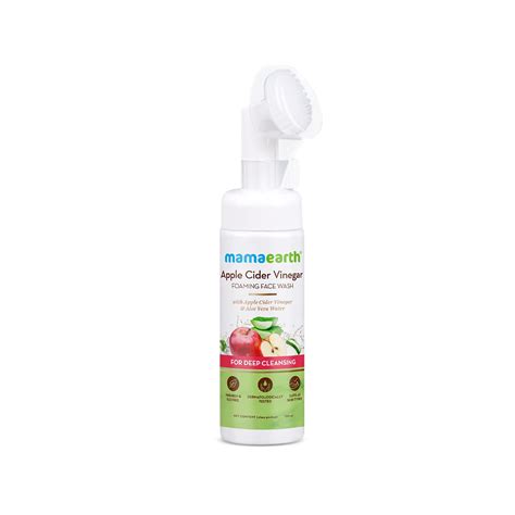 Mamaearth Apple Cider Vinegar Foaming Face Wash 150ml - Cureka - Online ...