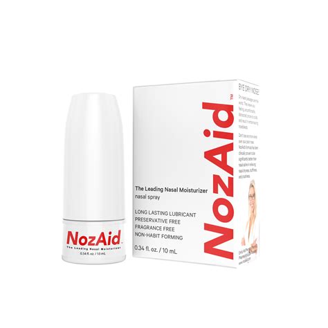 NozAid Nasal Moisturizer for Dry Nasal Passages