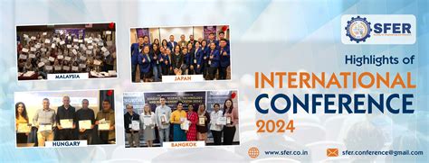 Upcoming SFER Conference 2025