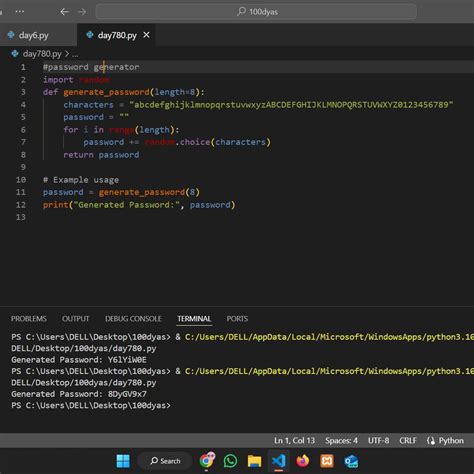 Image result for Python Simple Password Generator