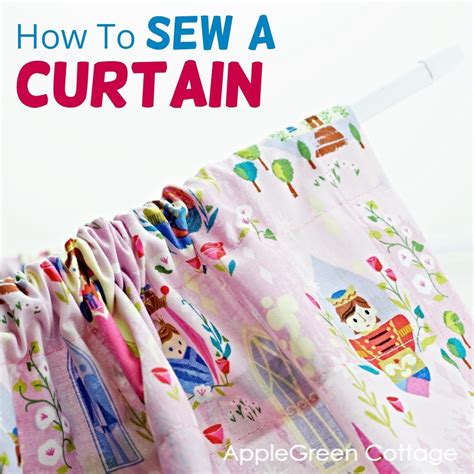 Image result for Sewing Curtain Tutorial
