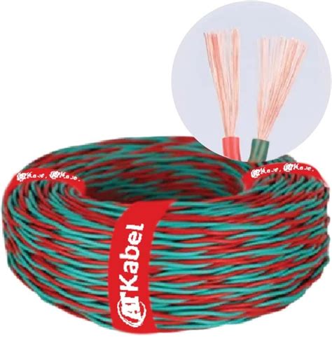 AT Kabel Flexible PVC Wire 2 Core 40/76 Electrical Wire, Home ...
