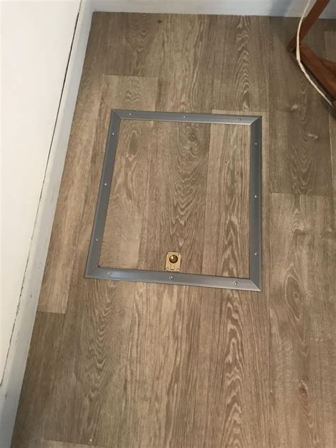Hinge for trap door : r/Flooring