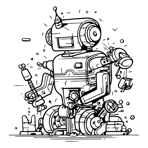 Cute Robot Vector 的图像结果