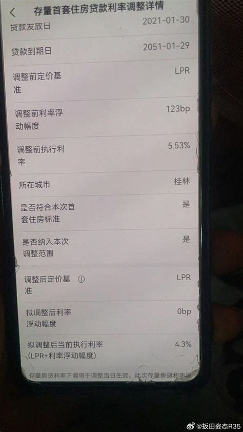 农业银行的存量房贷利率调整出来了……__财经头条