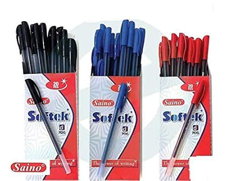 E Shopping Saino Softek,Trio,See mix Writing Pens Set of 100 Units ...