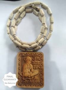 Green Spiritual Original Shri Bageshwar Dham Tulsi Kanthi Mala with ...