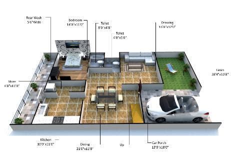 Buy 4 BHK Residential House in Fast Track Heavens Life Katara Hills ...