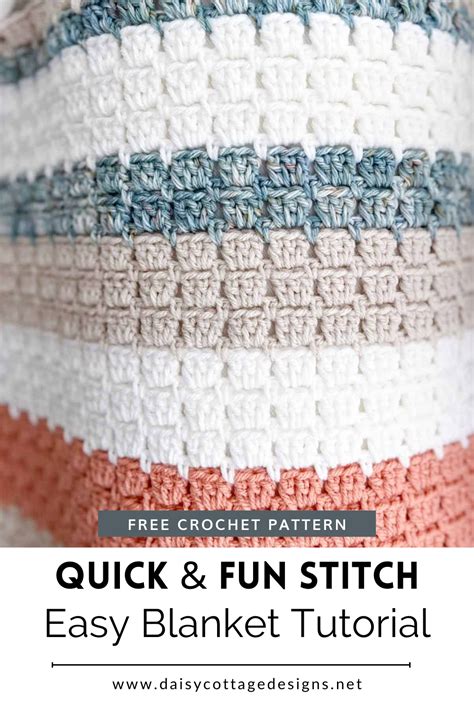 Image result for Crochet Block Stitch Blanket Pattern
