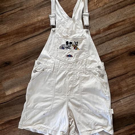 Mickey Mouse overalls. Super cute overalls with... - Depop