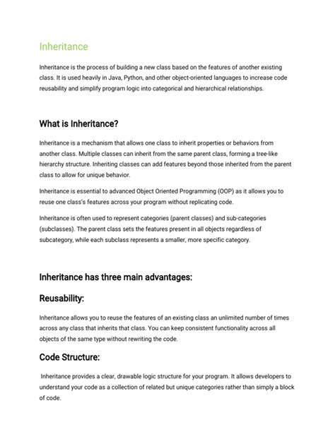 Image result for Inheritance in Java with Example Programs PDF