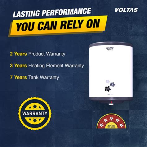 Voltas Aqua Pro Water Heater - 25 L (2000 W) 4610006/Aqua P.