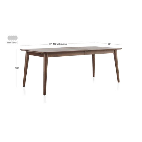 Wide 110 inch to 120 Inch Dining Tables | Crate & Barrel Canada