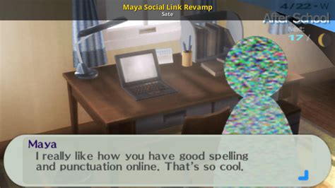 Maya Social Link Revamp Mod for Persona 3 Portable (PSP) | P3P PSP Mods